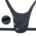 Riñonera Deportiva Impermeable Negra - YOUSHITOP