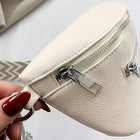 Riñonera Deportiva de Cuero Suave para Mujer - Bolso Cruzado para Teléfono