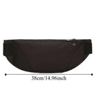 Riñonera Deportiva Impermeable 3 Compartimentos para Correr, Transpirable y Ligera para Hombre y Mujer