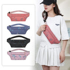 Riñonera Deportiva Mujer: Bolsa de Cintura Nylon con Porta Teléfono para Correr, Viajar y Entrenar