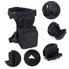 Riñonera Deportiva Táctica de Nailon Negro - Multifuncional para Actividades al Aire Libre