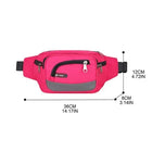 Riñonera Deportiva Impermeable de Gran Capacidad - Multibolsillos y Resistente