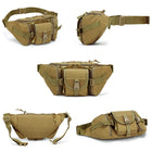Riñonera Grande Táctica Militar Unisex - Máxima Capacidad y Estilo