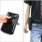 Riñonera Deportiva para Hombre - Bolsa de Cintura Multifuncional con Compartimento para Móvil