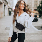 Riñonera Deportiva Unisex para Yoga, Running y Fitness - Bolsa Portátil de Cintura con Cremallera