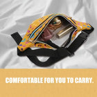 Riñonera Deportiva para Mujer - Bolso Pecho de Cuero Sintético, Ajustable y Ligero, Ideal para Viajes y Uso Diario