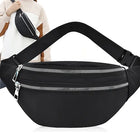 Riñonera Deportiva Impermeable, Bolsa para Teléfono, Moda Coreana, Gran Capacidad, Multifuncional Cruzada