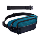 Riñonera Deportiva Grande para Hombre y Mujer - Bolsa de Cintura Cruzada para Senderismo, Running y Viajes