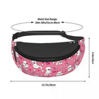 Riñonera Deportiva Unisex - Bolso Bandolera Casual y Funcional