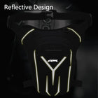 Riñonera de Pierna Impermeable para Moto y Motoristas - Bolso Lateral Resistente al Agua