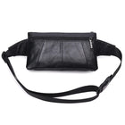 Riñonera de Cuero Genuino para Hombre - Bolso Bandolera de Viaje Elegante