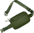 Riñonera Deportiva Unisex con Correa Ajustable y Doble Cremallera - Pequeña Bandolera para Exteriores - Novedad 2025