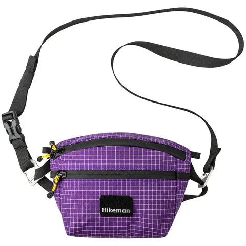 Riñonera Deportiva Negra de Nylon - Ligera y Resistente