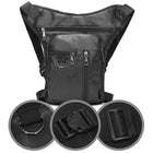 Riñonera de Cuero para Moto Mujer - Bolso Pierna Ajustable