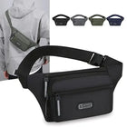 Riñonera Deportiva Hombre Impermeable Gran Capacidad Antirrobo