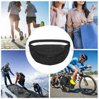 Riñonera Deportiva Unisex Negra - Bolso Bandolera Casual