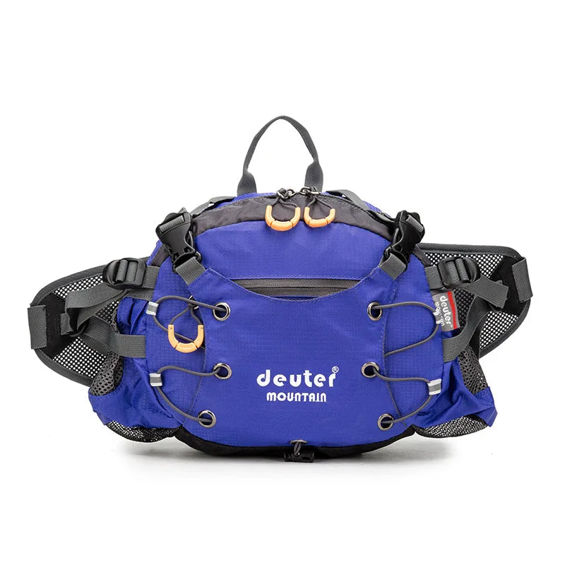 Riñonera Deportiva Hombre Nylon - Bolso Pecho y Cadera para Camping, Ciclismo y Running