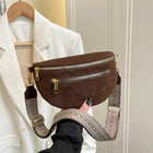 Riñonera de Cuero para Mujer - Bolso de Piel de Vestir Elegante