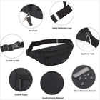 Riñonera Running Deportiva Unisex - Ligera y Ajustable para Correr