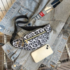 Riñonera de Cintura para Mujer - Bolso Bandolera Casual de Lona