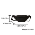 Riñonera Deportiva Multifuncional: Bolsa de Cintura, Pecho y Hombro para Viajes y Deporte