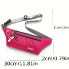 Riñonera Deportiva de Poliéster WRELS - Ideal para Running y Fitness