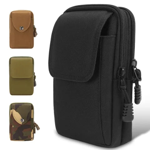 Riñonera Deportiva Vintage para Hombre - Mini Bolsa para Teléfono 6.5 Pulgadas, Organizador de Viaje y Deporte