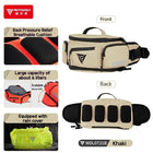 Riñonera de Pierna Impermeable para Moto y Motoristas - Bolso Lateral Ajustable