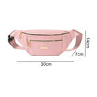 Riñonera Deportiva Impermeable Oxford Multicolor Unisex
