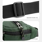 Riñonera Deportiva Hombre - Grande, Antirrobo, Multibolsillos, Nailon Impermeable