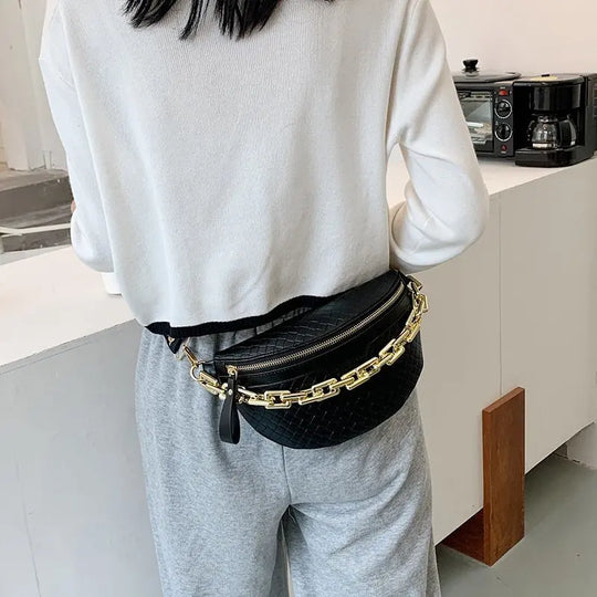 Riñonera de Cintura para Mujer - Bolso Bandolera Casual y Moderno