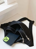 Riñonera Deportiva Multifuncional para Hombre y Mujer - Mochila Pequeña de Pecho para Viajes y Aventuras