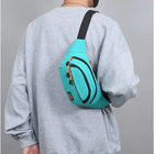 Riñonera Deportiva Grande Impermeable - Bolsa de Cintura para Móvil y Accesorios