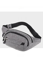 Riñonera Deportiva Impermeable de Lona - Bolsa Universal para Cintura