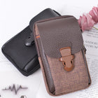 Riñonera Deportiva con Doble Cremallera para Hombre - Bolsa de Cintura Pequeña
