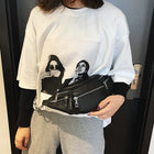 Riñonera Deportiva para Mujer: Bolso Cintura Ancha de Cuero Sintético, Bandolera Ajustable para Viajes
