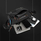 Riñonera Deportiva Hombre Nylon - Bolsa Cintura Moda Viaje