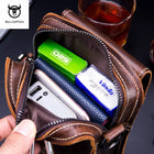 Riñonera de Cuero para Hombre - Bolso Multifuncional de Pecho, Hombro y Cintura