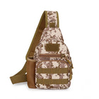 Riñonera Táctica de Nylon para Hombre - Mochila Pecho Sling para Senderismo y Caza