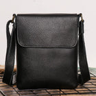 Riñonera de Cuero Vintage para Hombre - Bolso de Piel Grande y Elegante