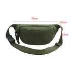 Riñonera Deportiva de Terciopelo - Bolsa Bandolera Moderna y Elegante