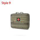 Riñonera Deportiva Multifuncional para Enfermera - Bolsa de Cintura para Caza, Camping y Emergencias con Botiquín Médico