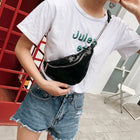 Riñonera Deportiva Mujer con Brillos - Bolsa de Cintura, Pecho y Hombro