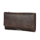 Riñonera de Cuero Unisex - Bolso de Piel de Vestir Elegante