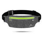 Riñonera Deportiva Impermeable para Correr con Soporte para Teléfono - Bolsa de Cintura Ligera para Hombre y Mujer