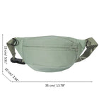 Riñonera Deportiva Ajustable: Bolsa Pequeña para Viajes, Running y Entrenamiento