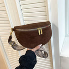 Riñonera de Cuero para Mujer - Bolso de Piel de Vestir Elegante