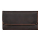 Riñonera Deportiva de Cuero Crazy Horse para Hombre - Compatible con Pantalla 6.9 Pulgadas