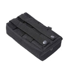 Riñonera Deportiva Táctica Molle Negra de Nailon