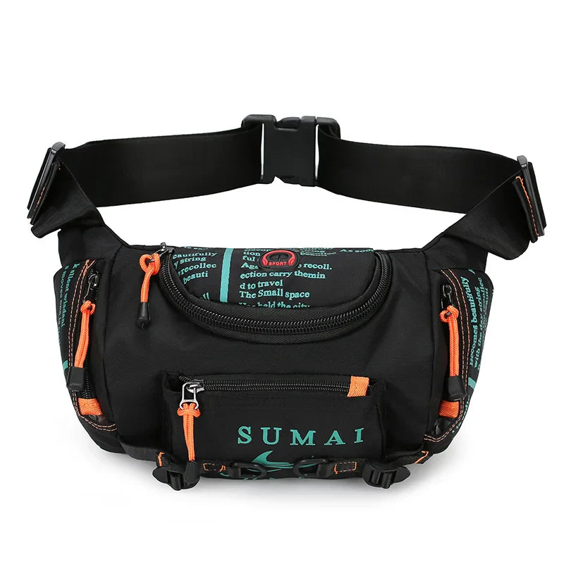 Riñonera Deportiva para Hombre - Impermeable Grande